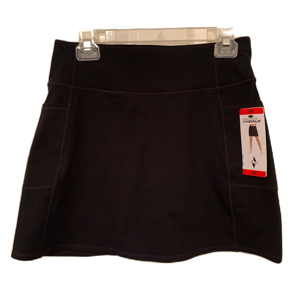 NWT Black Skechers GoWalk Skort Size M